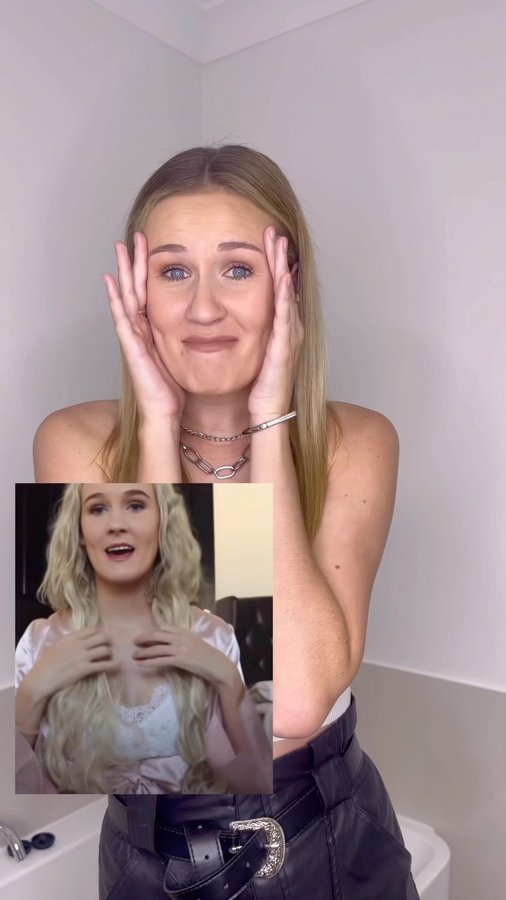 Instagram post by @annaliseewood for Endaring Hair. Caption reads: [...] for the first time in 5 years with....