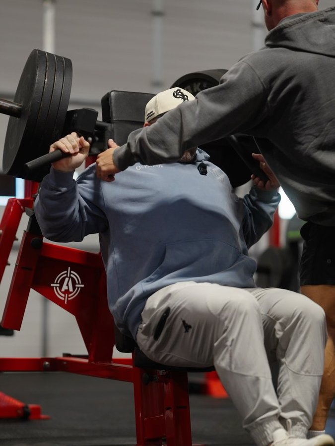 Instagram post by @iainvalliere for Gymreapers. Caption reads: I think it’s almost time to start kicking it up a....