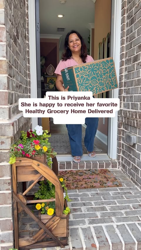 Instagram post by @flavoredwithlove.by.priyanka for Thrive Market. Caption reads: I welcome my each package from Thrive market with....