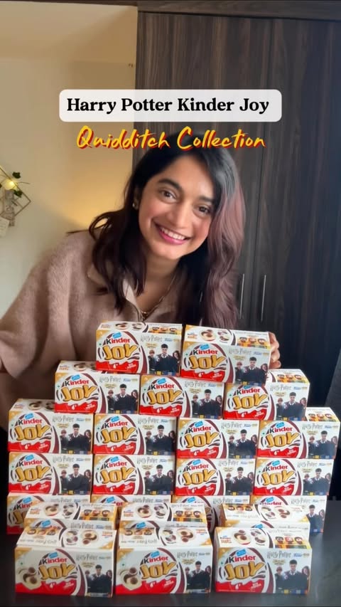 Instagram post by @riyaflona for Blinkit. Caption reads: [...] #Quidditch #GoldenHarry Collectibles Blinkit....