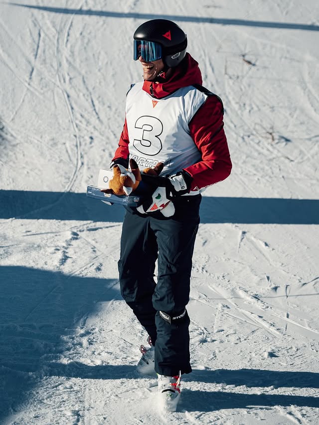 Instagram post by @martarirsm for Dainese. Caption reads: [...] ne ho fatte, questa però le batte....