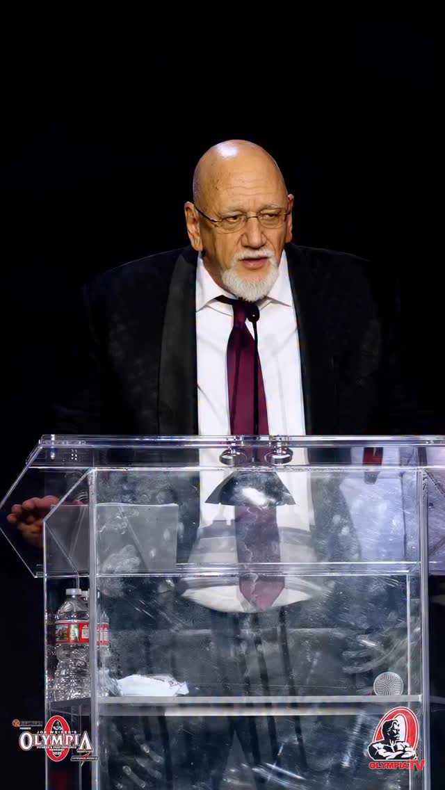 Instagram post by @amateurolympia for FLEX Magazine. Caption reads: Thank You Jake Wood! 🙏🏽

The @mrolympiallc stage....