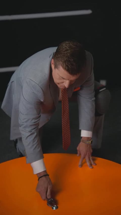 Instagram post by @recedavis for The Home Depot. Caption reads: All the big schools have one…so we built the....