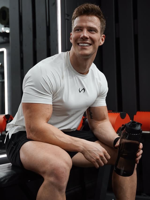 Instagram post by @michaeldean2.0 for TLF Apparel. Caption reads: [...] you do, don’t forget to smile. @tlfapparel....