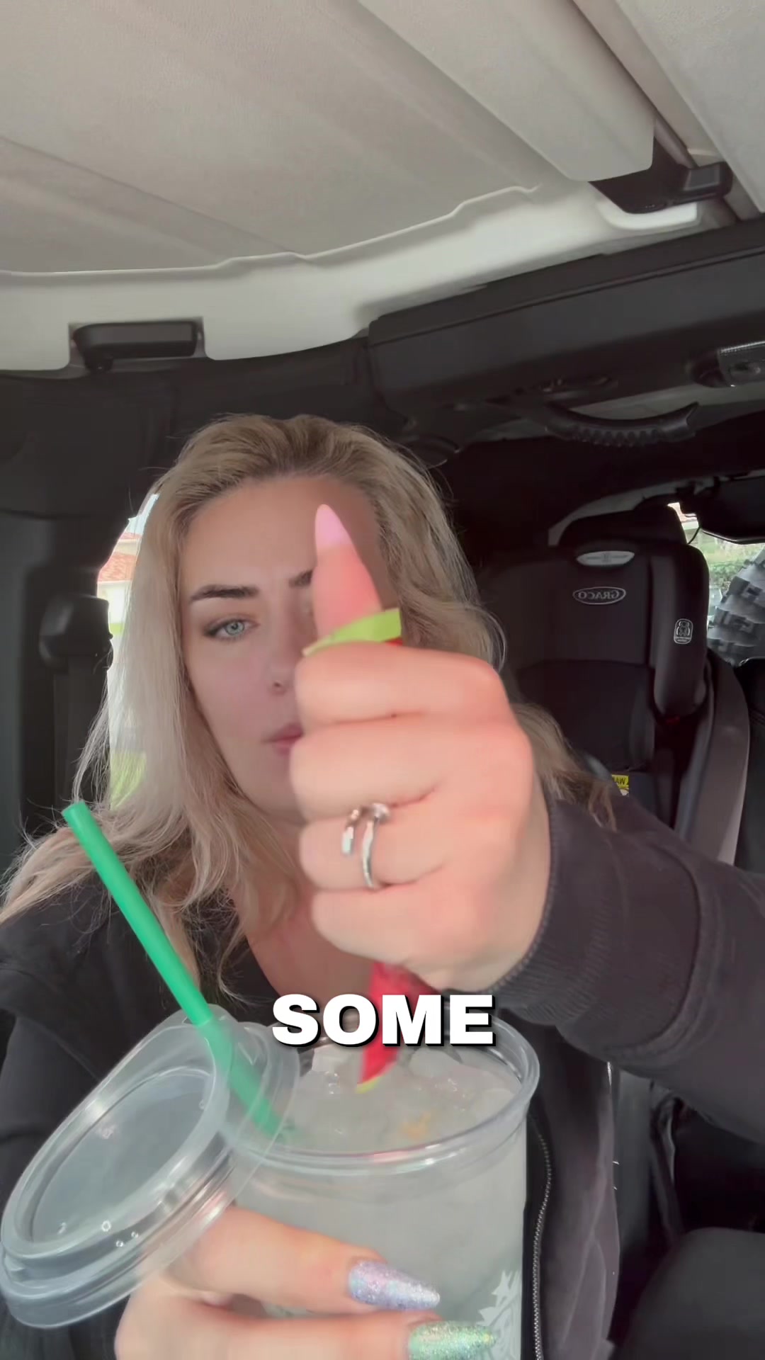 TikTok post by @sarahlingordon for drinknello. Caption reads: This is your sign if your brain feels scattered....