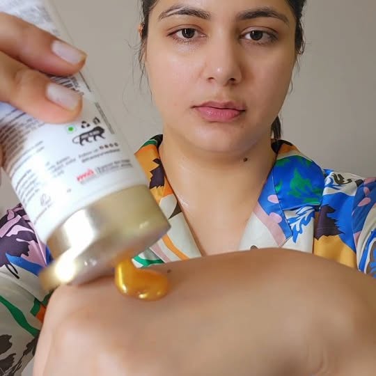 Instagram post by @vees_corner57 for The Ayurveda Co.. Caption reads: SkinCare in Summers 🌺share this reel with me to....