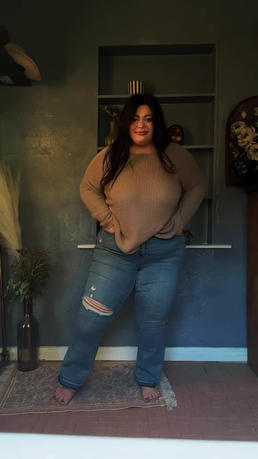 TikTok post by @bestiebuysitfirst for Glamour Modern Fashion. Caption reads: [...] 16w. JUDY BLUES - size down 1 : @Glamour....