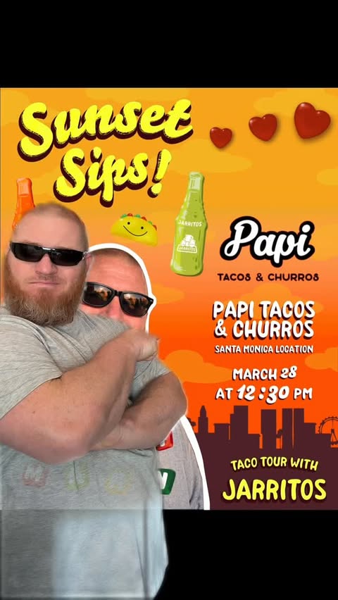Instagram post by @kerrymann81 for Jarritos. Caption reads: [...] 1230. #fyp #food #love #sponsored #jarritos.