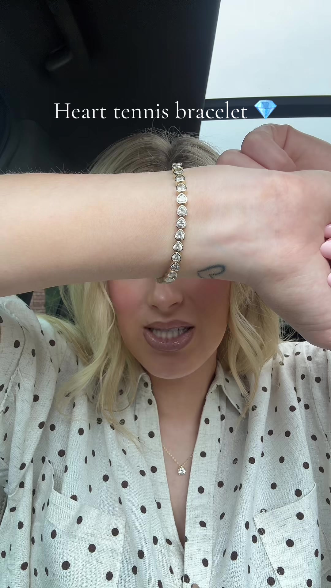 TikTok post by @kayliebrooke2 for Pavoi. Caption reads: [...] daily and no signs of tarnishing 🤩👏🏼....