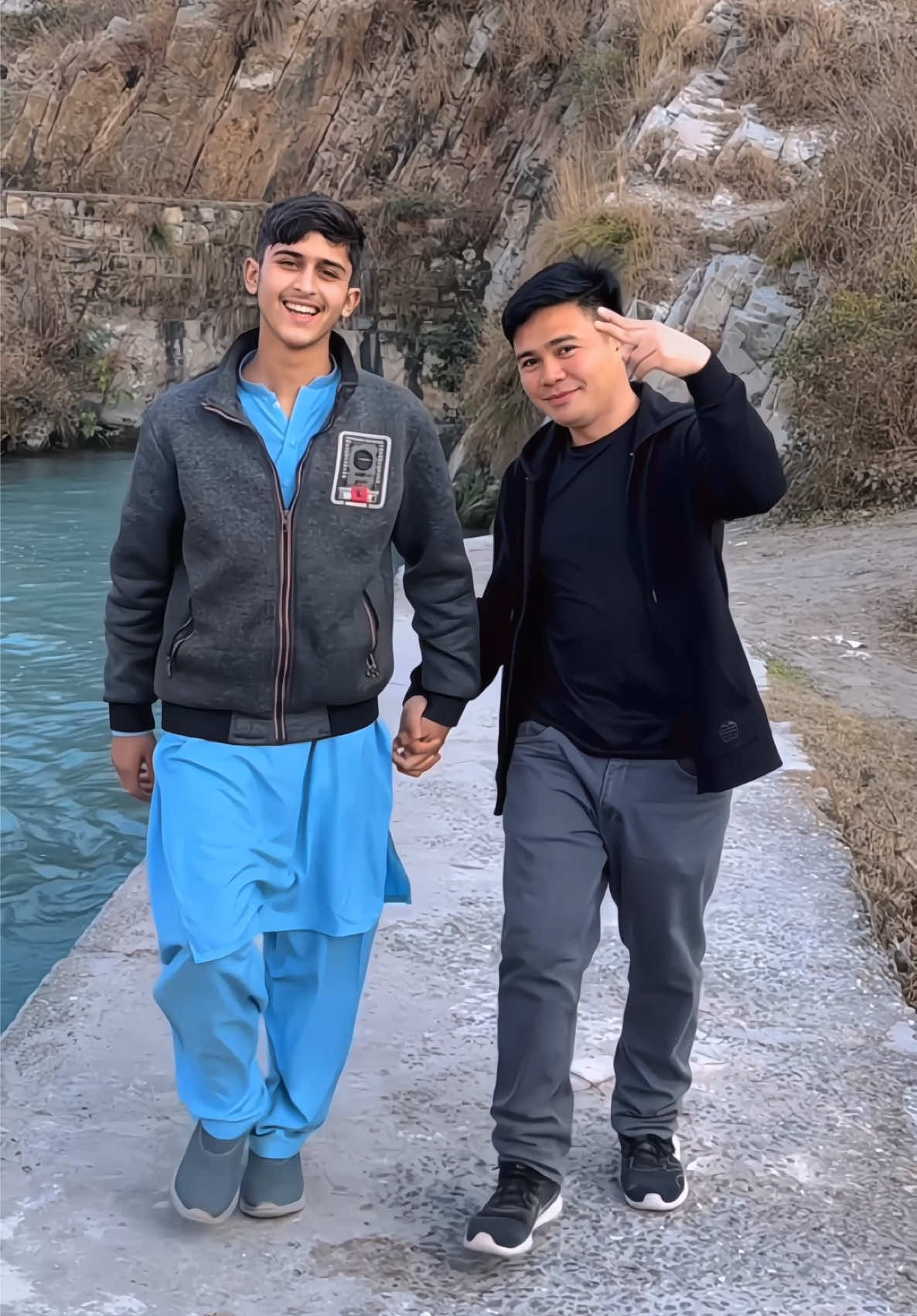 TikTok post by @milodelosreyes for Pakistan Tehreek-e-Insaf. Caption reads: #memories #swabi #pakistan #pathan #pashto @TikTok....