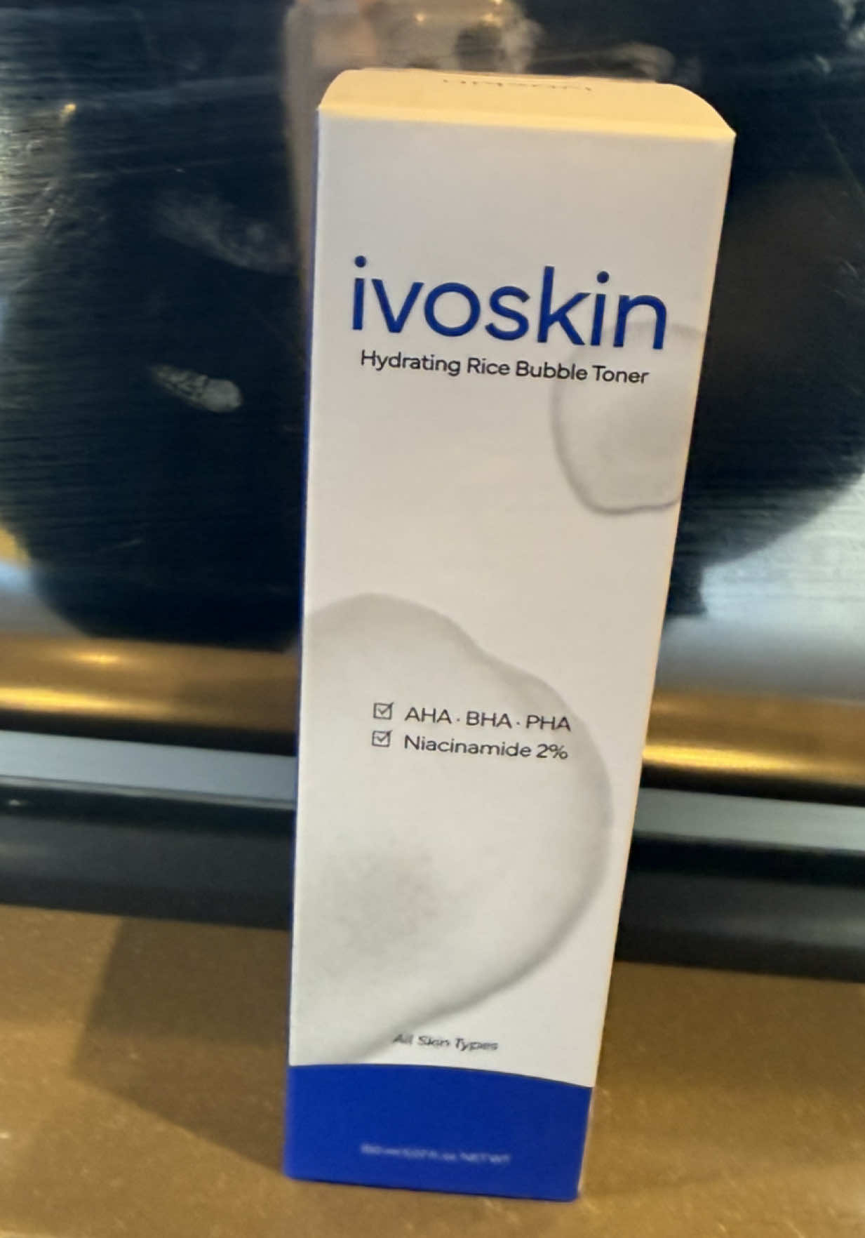 TikTok post by @natglow.luxe for Ivoskin. Caption reads: @Ivoskin US thank you so much again !it is very....