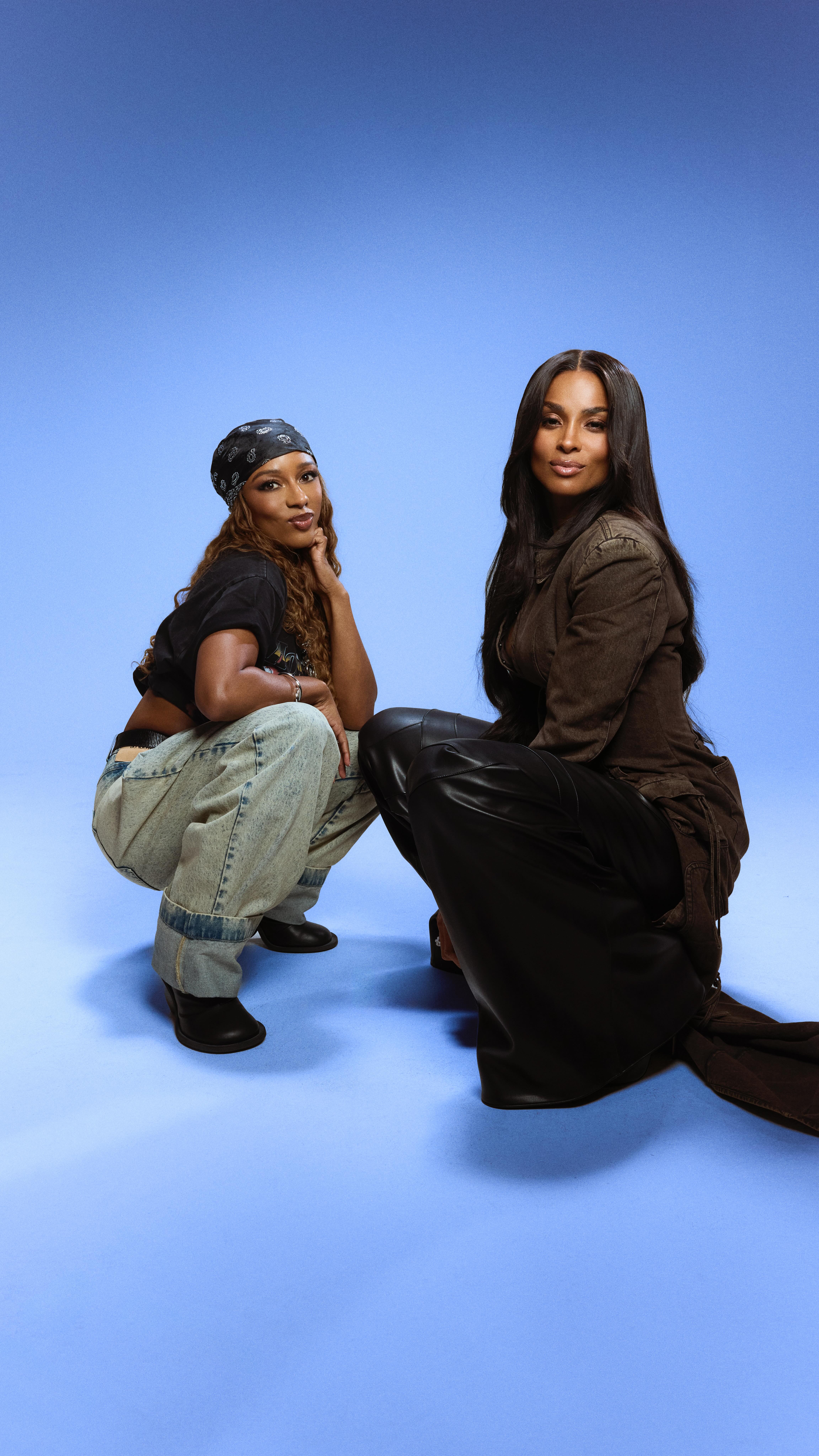 Instagram post by @ciara for Apple Music. Caption reads: @victoriamonet tells @ciara about her approach to....