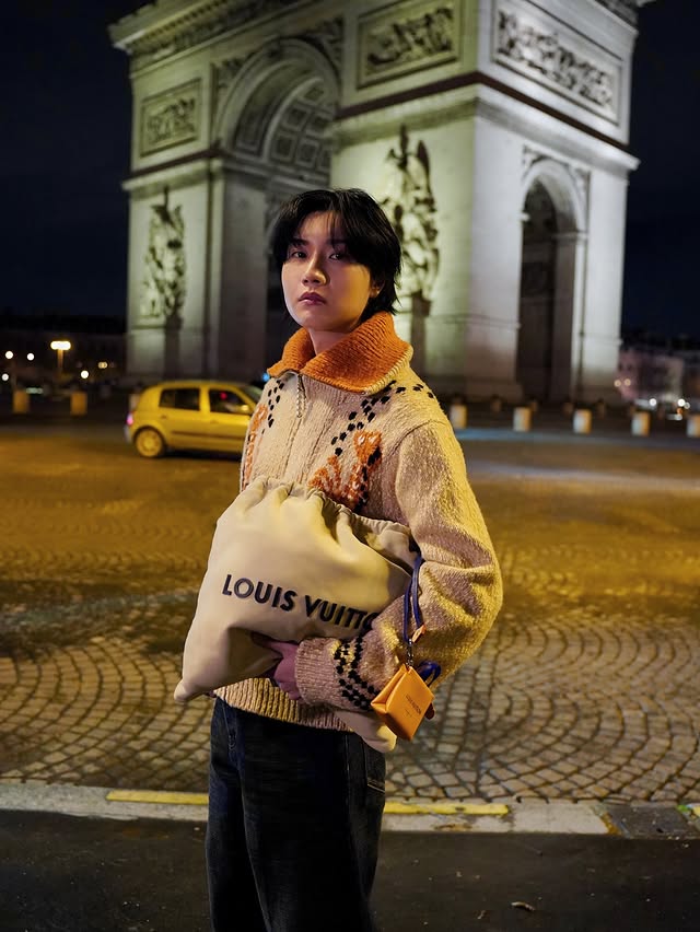 Instagram post by @dorisakurada for Louis Vuitton. Caption reads: LOUIS VUITTON 

Fall-Winter 2026 
Men’s Collection....