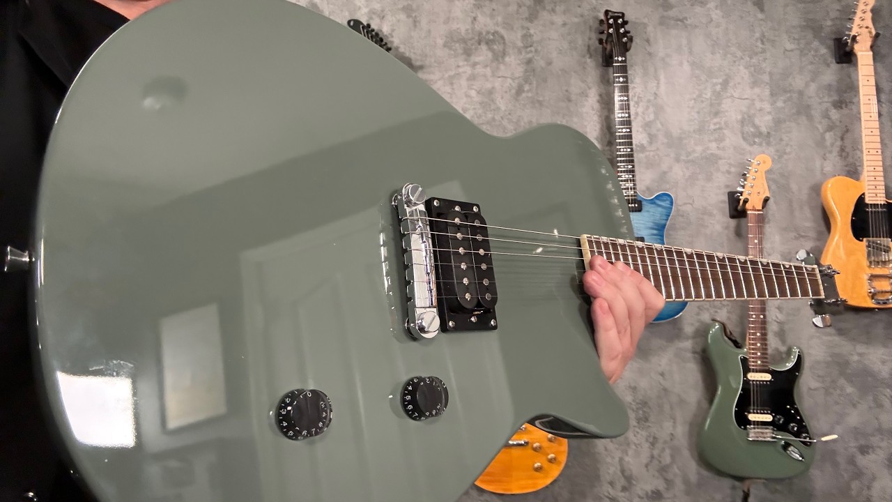 YouTube post by @therealPhillipMcKnight for Reverb. Caption reads: I Bought gretsch's New $200 Guitar.