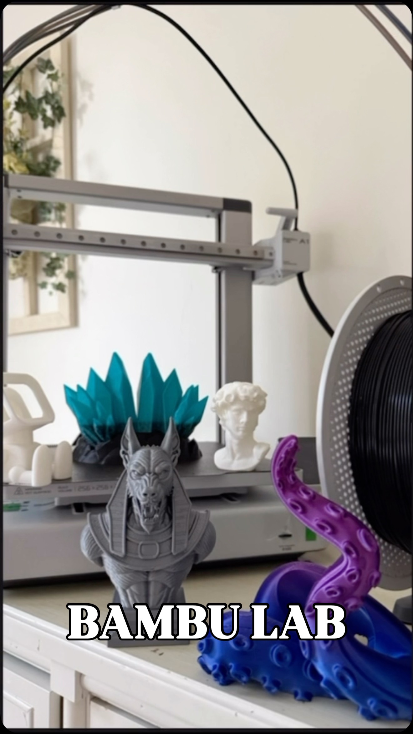 Instagram post by @lifewithfairyusa for Bambu Lab. Caption reads: We had an amazing and fun time creating with Bambu....