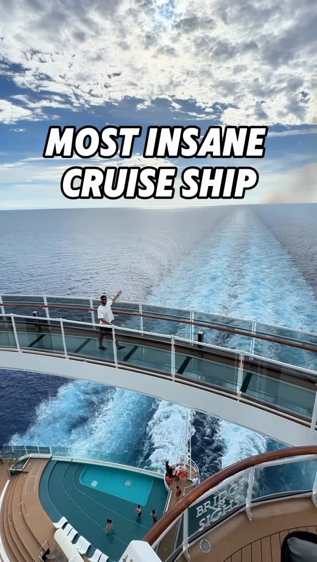 Instagram post by @counting.countries for MSC Cruises. Caption reads: One of my favorite ways to vacation is taking a....