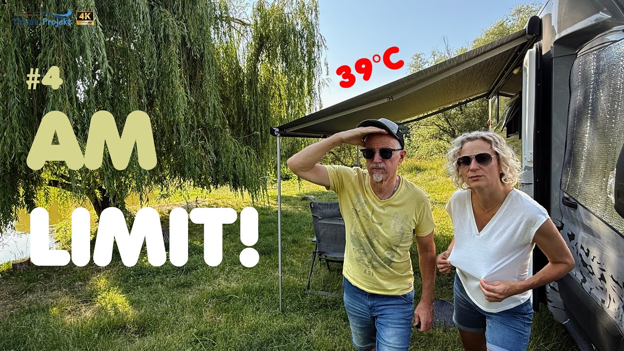 YouTube post by @Camperfan for BougeRV. Caption reads: Camping and vanlife at the limit (#4).