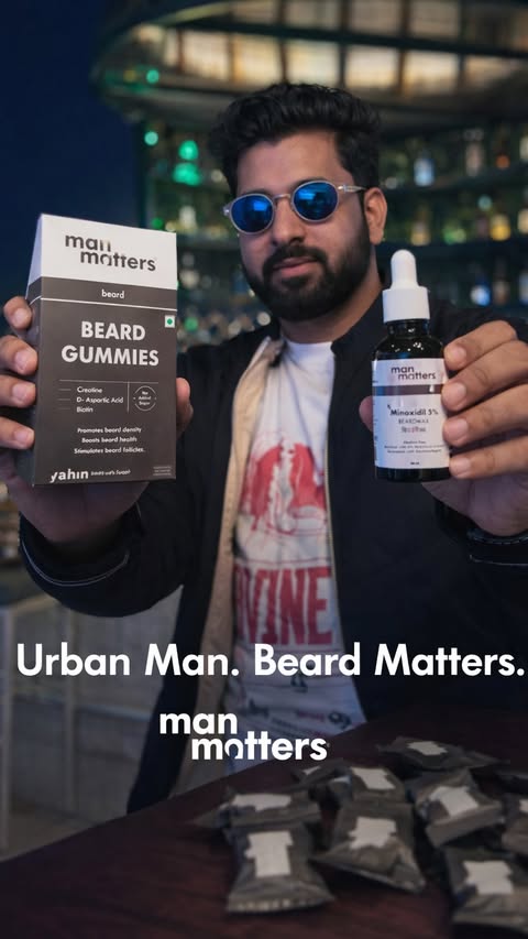 Instagram post by @elitewithpriyanshu for Man Matters. Caption reads: [...] and trust the process. With Man Matters, my....
