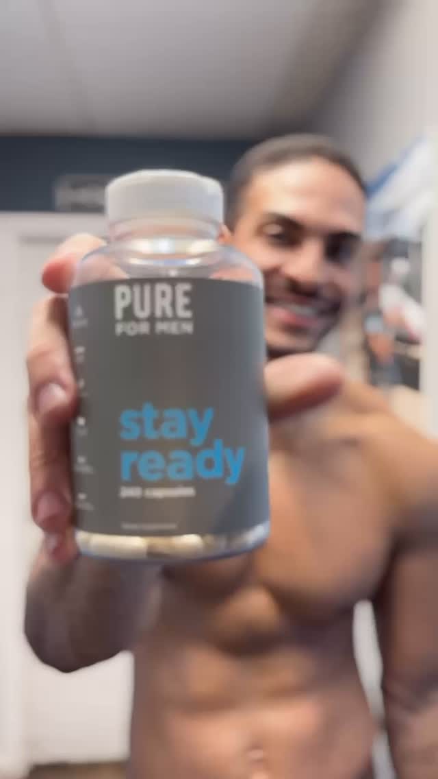 Instagram post by @brunocalcantara for Pure for Men. Caption reads: Stay ready with @pureformen 
Use code: BRUNO20 for....