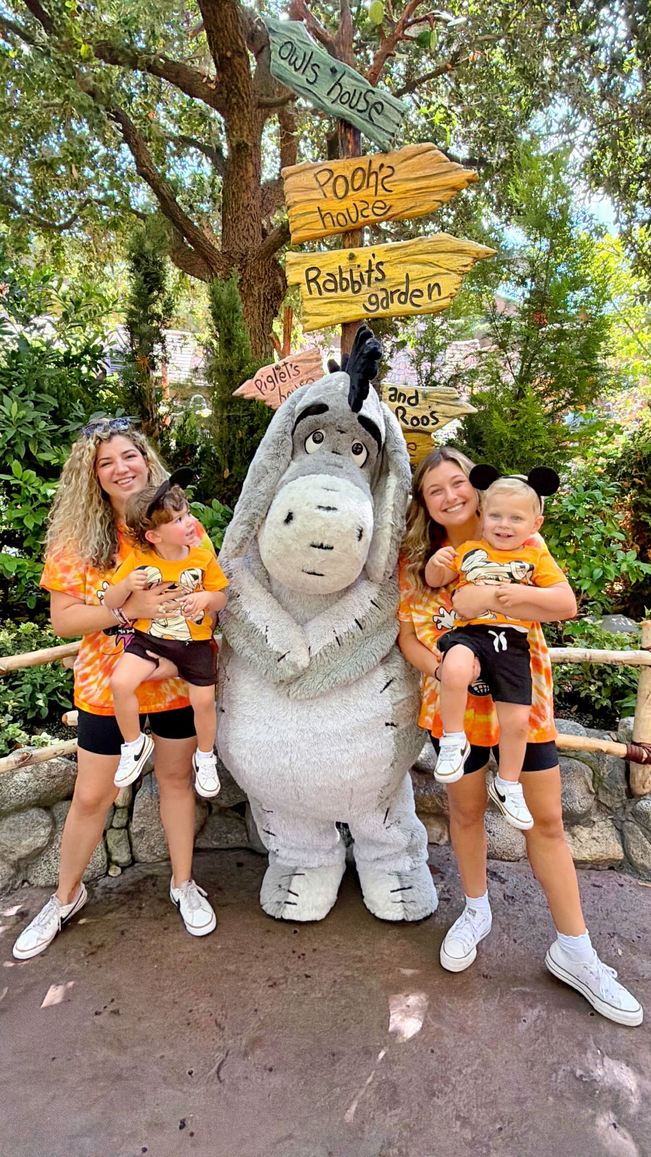 Instagram post by @twobestiesandbeyond for Undercover Tourist. Caption reads: Halloween Time at Disneyland Resort is packed with....