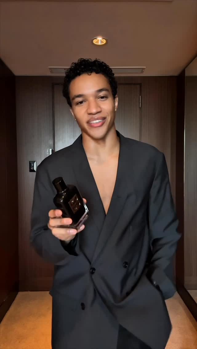 Instagram post by @emmanuel.uddenberg for Givenchy Beauty. Caption reads: Elevated, but never overdone - @givenchybeauty....