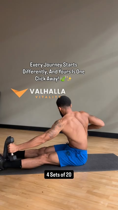 Instagram post by @worthyfitq for Valhalla Vitality. Caption reads: Your health is your power!
Experience next-level....