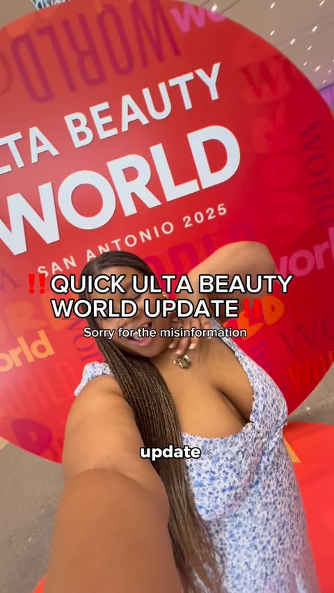 Instagram post by @beautymavenraven for Ulta Beauty. Caption reads: ‼️ NO BAGS WITH WHEELS‼️

Hey babes! Just wanted....