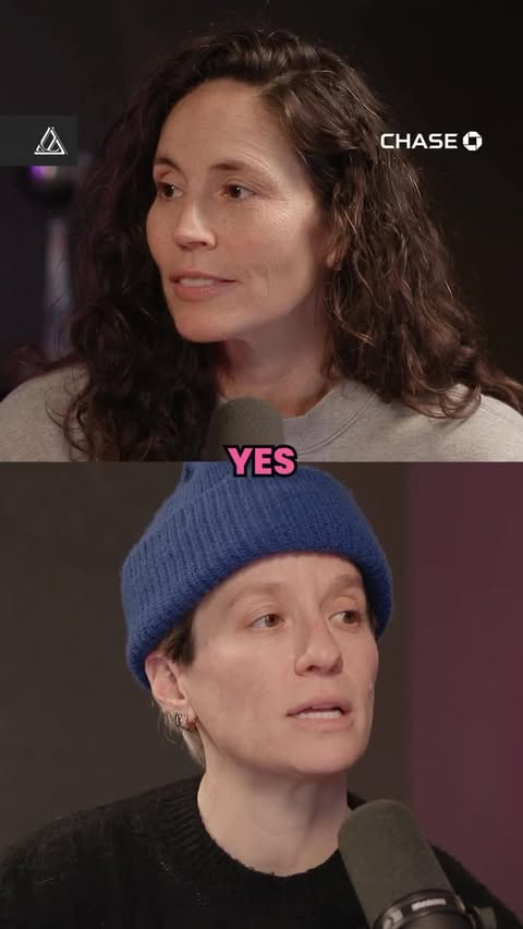 Instagram post by @mrapinoe for Chase. Caption reads: Dynasty loading @gothamfc ⏳ Presented by @chase.