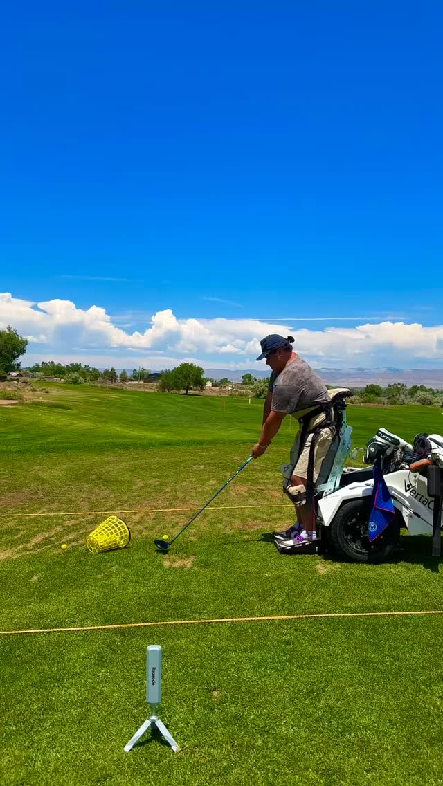 Instagram post by @max_togisala for Rapsodo. Caption reads: My Stock Yardages‼️ (Using the rapsodo) Right now....