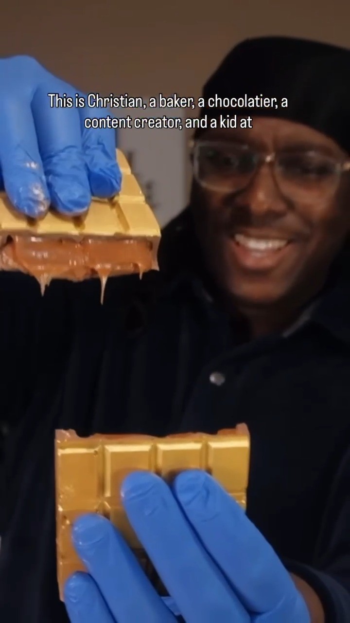 Instagram post by @_christianpaul for Kickstarter. Caption reads: After its VIRAL s'mores bar, Christian Paul....