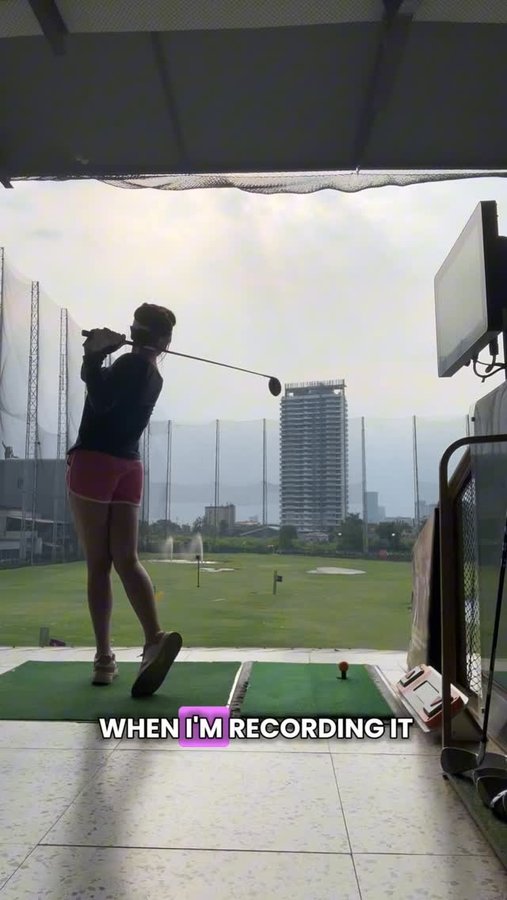 Instagram post by @jess.wijaya for Topgolf. Caption reads: there’s something about golf that teaches....
