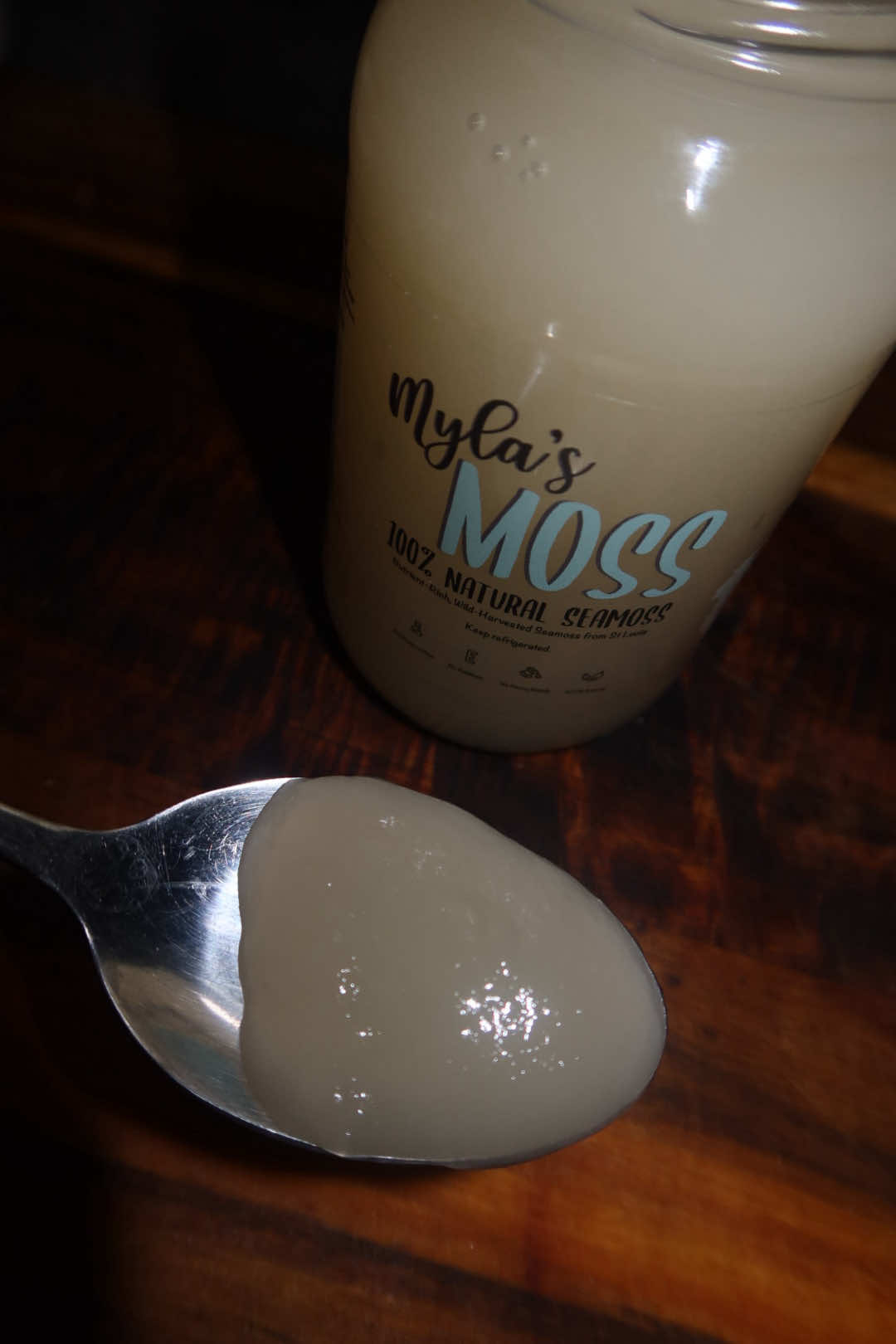TikTok post by @jodieeleaa for Myla's Moss. Caption reads: [...] your entire morning vitamin routine?....