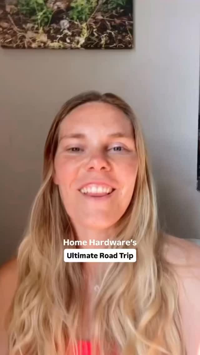 Instagram post by @attemas.outdoors for Home Hardware. Caption reads: Cross Canada road trip details👇🏼

Home Hardware....