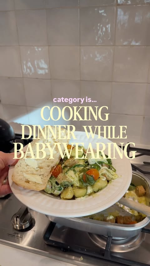Instagram post by @skinnyhangover for Blue Apron. Caption reads: [...] ya get inventive 🤪💪🏼 Thankful for....