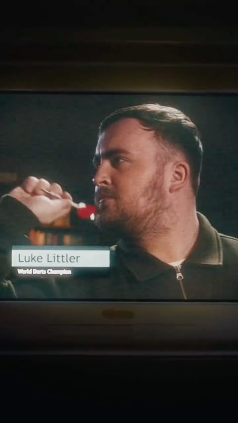 Instagram post by @lukethenukelittler for Premier League. Caption reads: [...] how many goals will be scored in a....