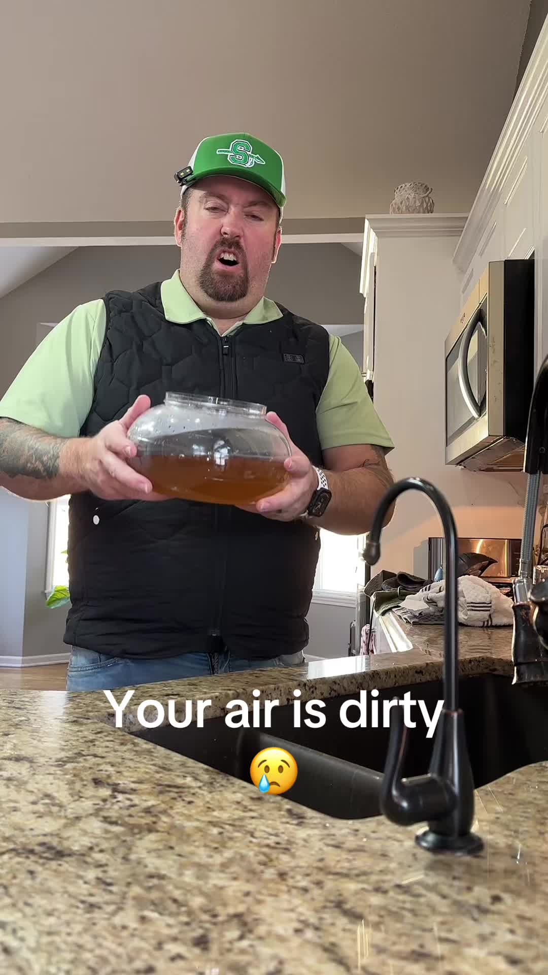 TikTok post by @daddydaughterduop for Sirena System. Caption reads: Air purifiers keep your air crisp and CLEAN! this....