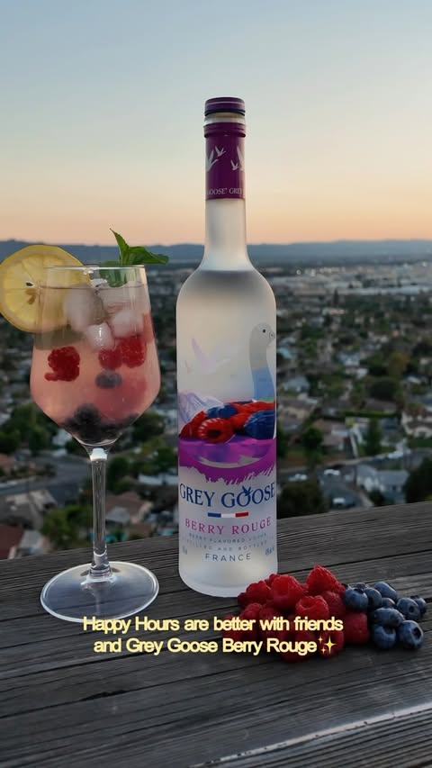 Instagram post by @meghanqmai for GREY GOOSE Vodka. Caption reads: The perfect Summer Friday starts with a Rouge....