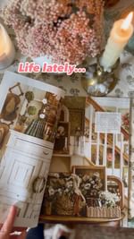 Instagram post by @cozyvintagelife for The Cottage Journal. Caption reads: Hello friends♥️

Lots of ups and downs lately… I....