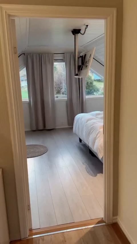 Instagram post by @betterhome_bywesley for Serena & Lily. Caption reads: Bedroom Transformation 
• Tufted headboard
•....