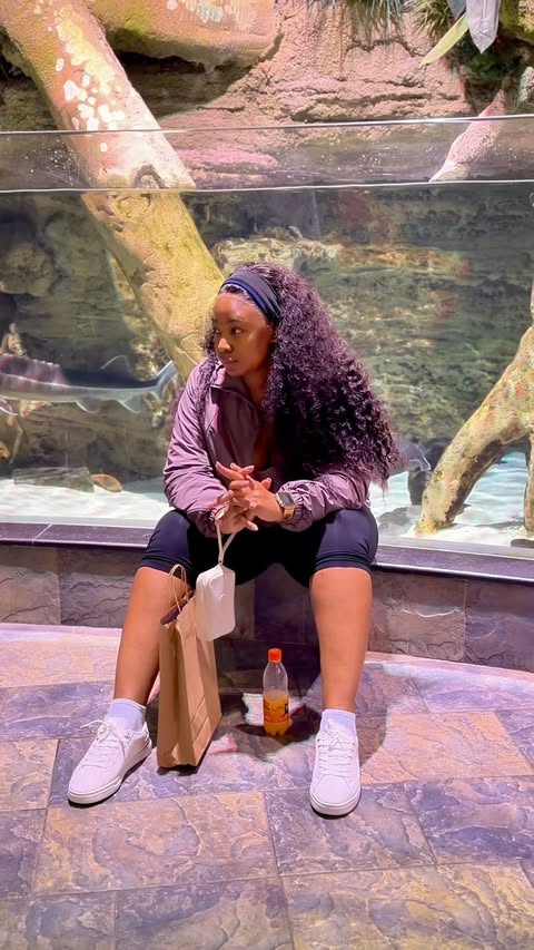 Instagram post by @yyolash_nyasha for Minute Maid. Caption reads: [...] moment with my favorite juice 🥤....