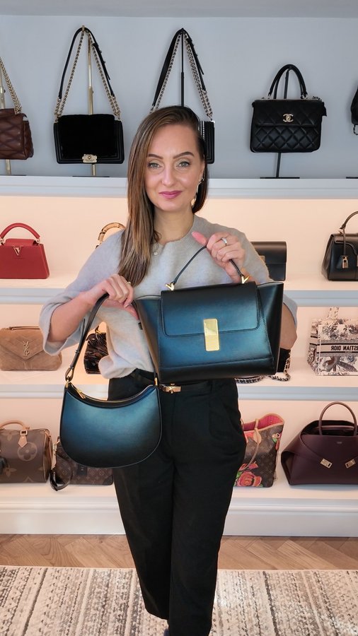 Instagram post by @handbag_holic for Ateliers Auguste. Caption reads: [...] beauties to finally come home from....