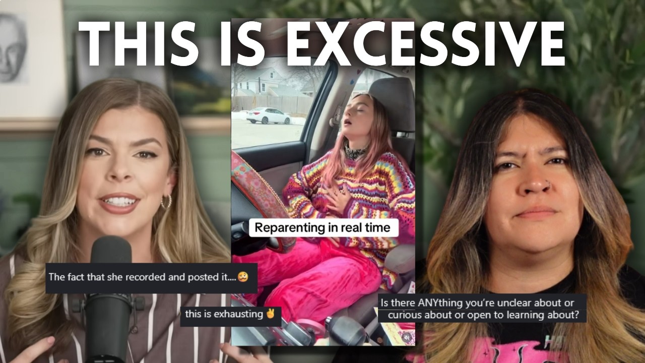 YouTube post by @MickeyAtkins for Aura Frames. Caption reads: Christians are Crashing Out So Hard Over This....