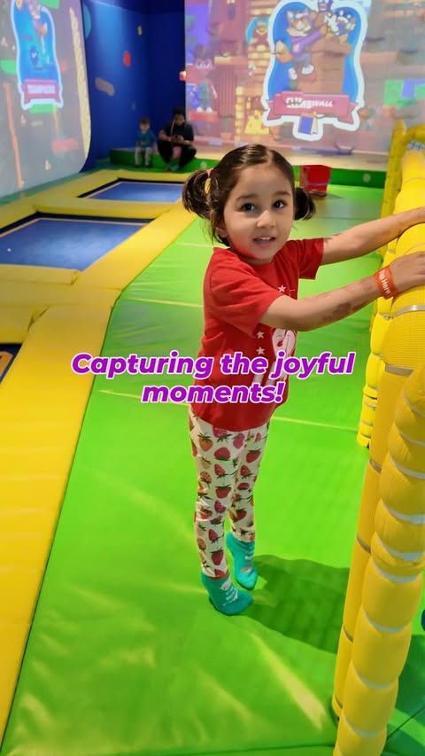 Instagram post by @dubaigirl.ae for SHEIN Arabic. Caption reads: Capturing the joyful moments with SHEIN Kids &....