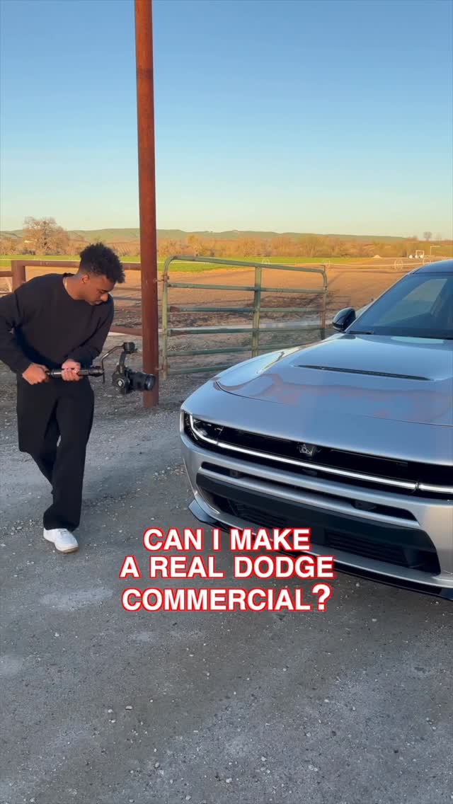 Instagram post by @noah__nono for Dodge. Caption reads: [...] era. Same muscle. #blackhistorymonth #ad....