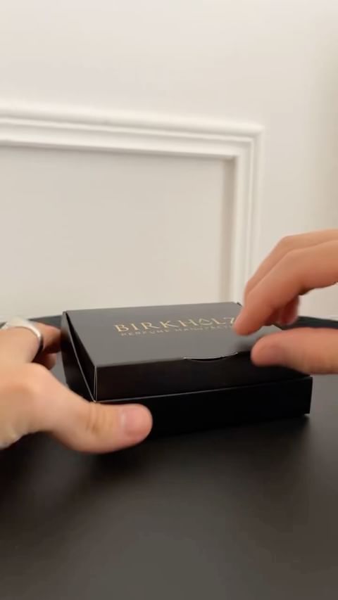 Instagram post by @jzcbxxhjgkje for Birkholz Perfume Manufacture. Caption reads: Thanks to @birkholz.perfumemanufacture for sending....