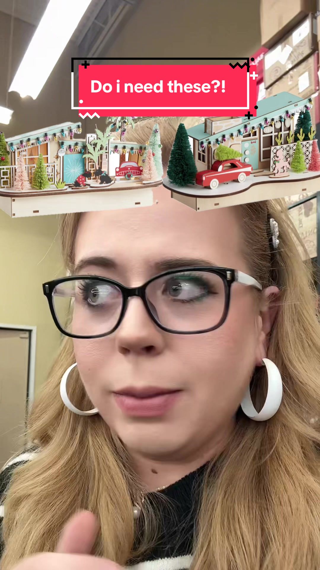 TikTok post by @thedapperdanielle for World Market. Caption reads: Let me know! Do I need the other houses from this....