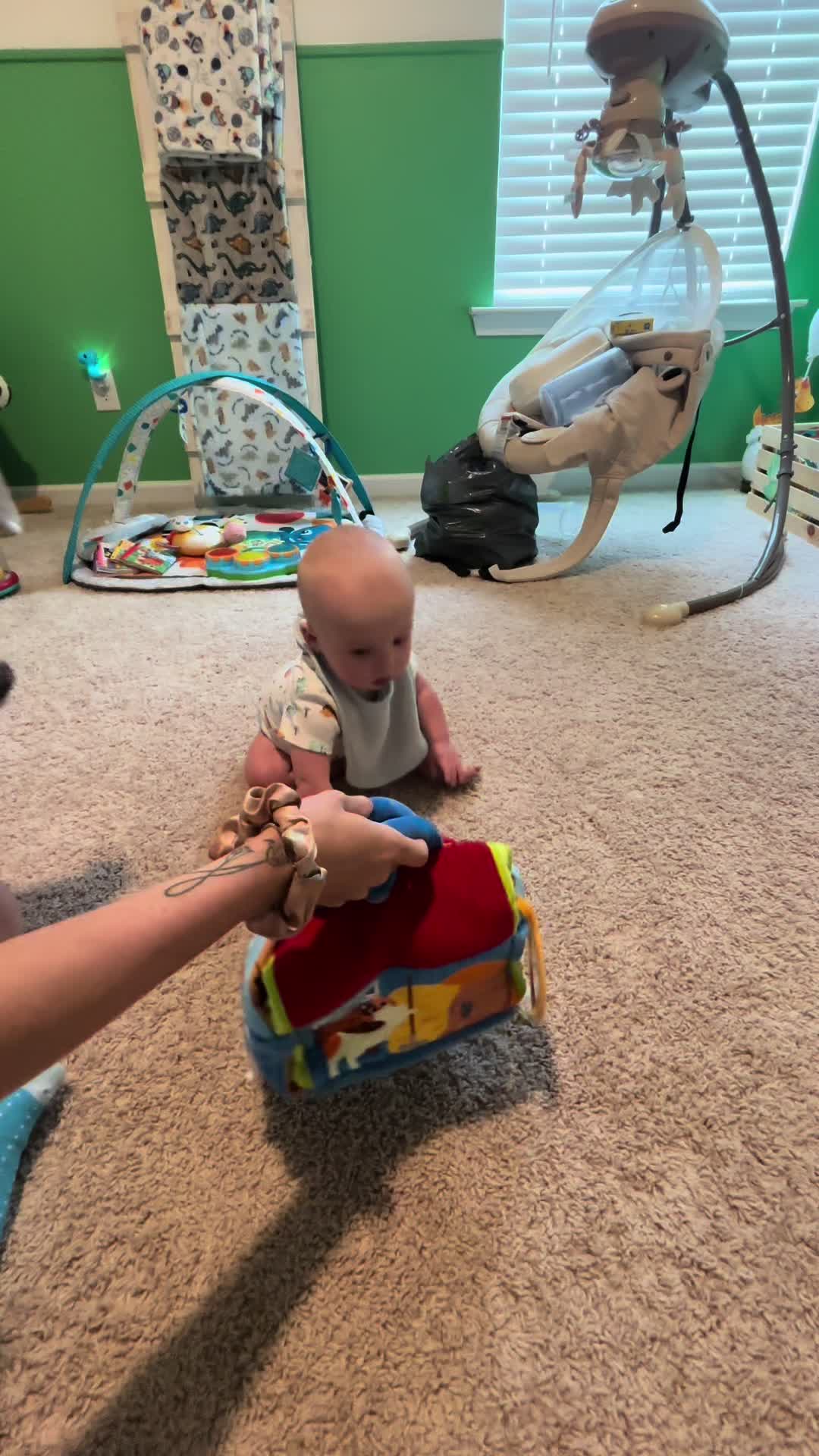 TikTok post by @kayleighlundd for Hahaland. Caption reads: [...] this toy and all of its noises 🥰 @Hahaland....