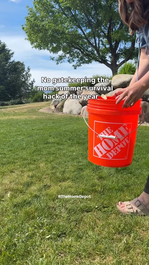 Instagram post by @pineconesandpacifiers for RYOBI Tools USA. Caption reads: [...] #HomeDepotCreator #THDRYOBI @ryobitoolsusa.