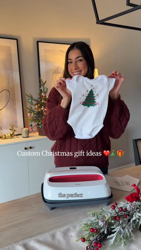 Instagram post by @jeanineamapola for Cricut. Caption reads: [...] for everyone on your list! Comment “Cricut”....