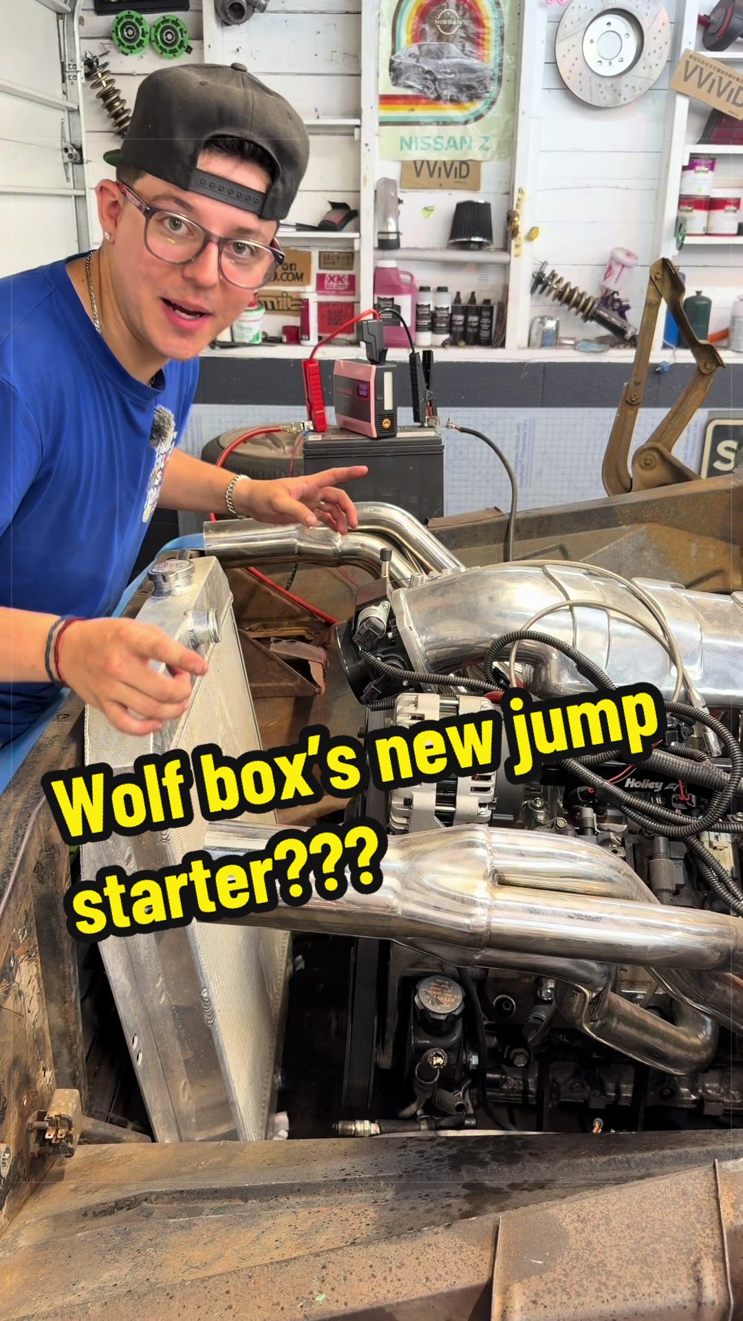 TikTok post by @that_miata for WolfBox. Caption reads: Saving for the miata for real @WOLFBOX #wolfbox....